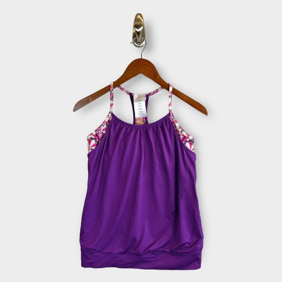 Ivivva Athletica Girl Purple Tank Top - Picture 1 of 3
